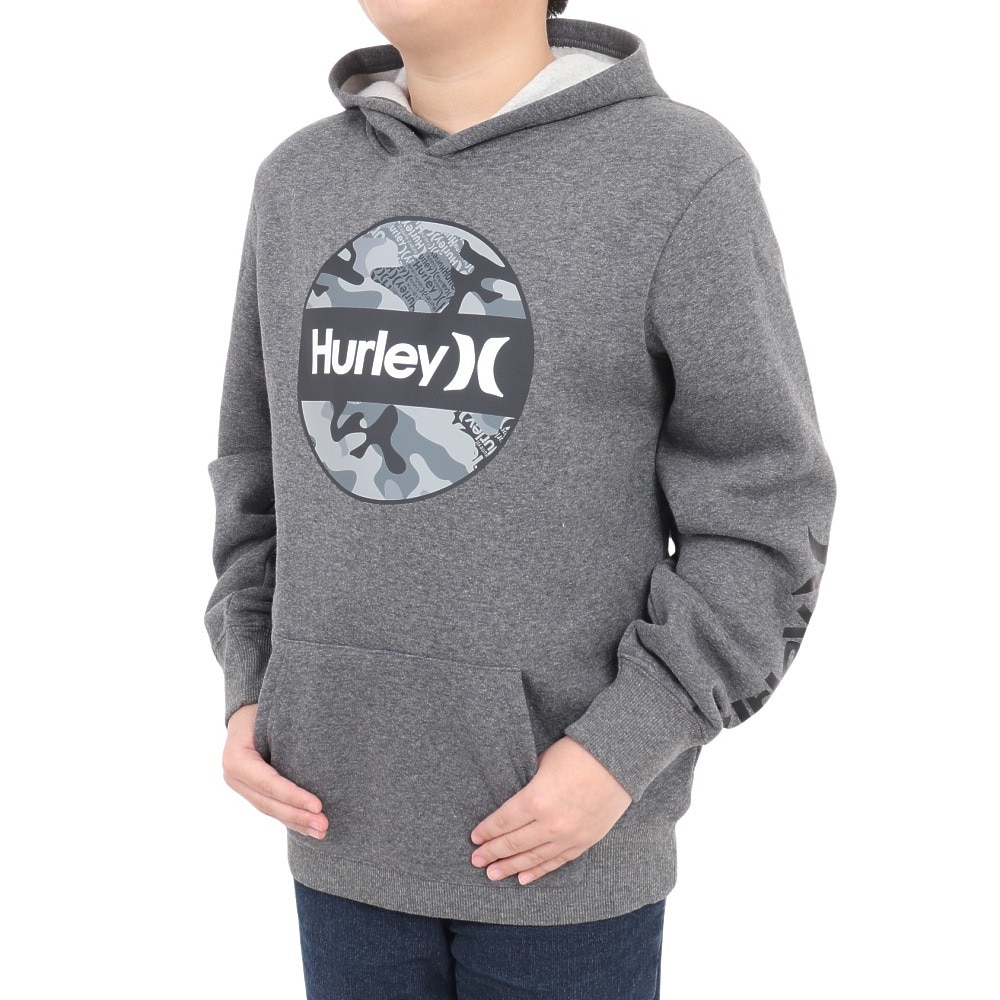 ハーレー（HURLEY）（キッズ）ジュニア B OAO CAMO フリース プルオーバー フーディー 23 986125-C81