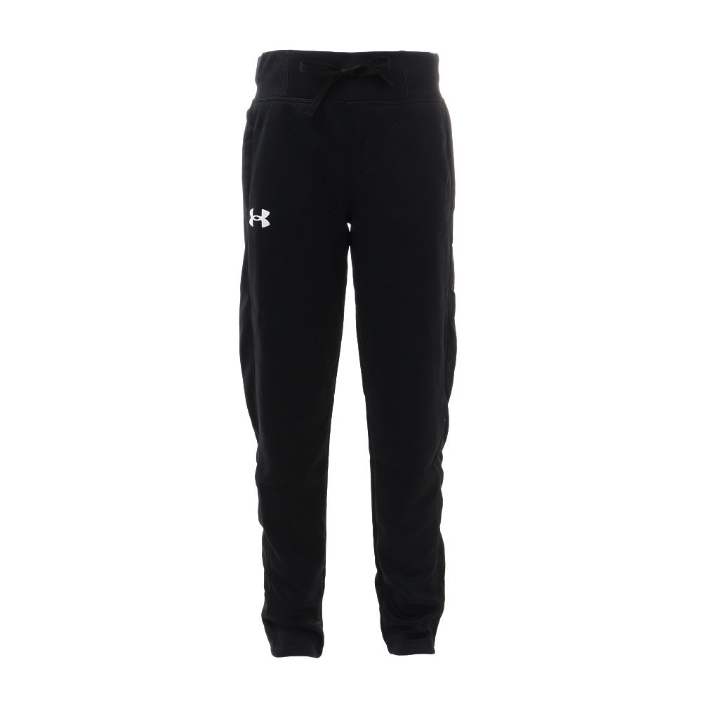 アンダーアーマー（UNDER ARMOUR）（キッズ）ガールズ アーマーフリース パンツ 1356489 BLK/WHT/WHT AT オンライン価格