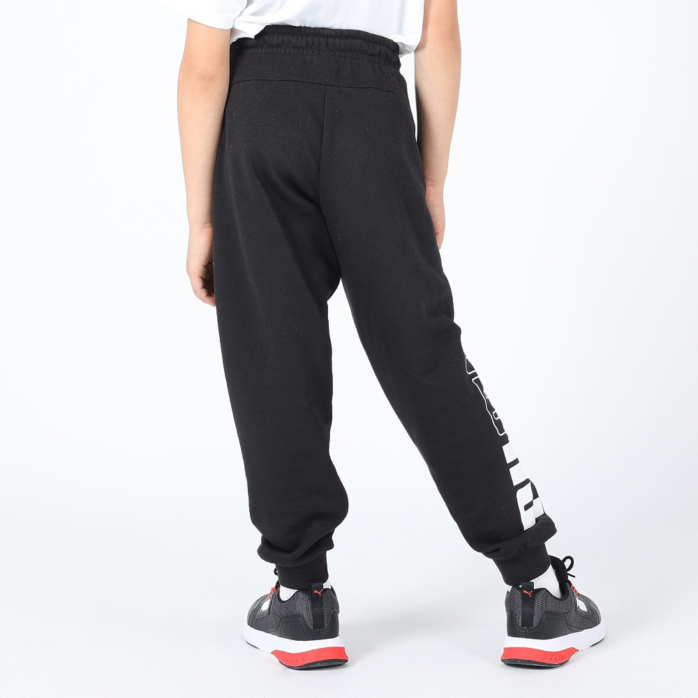 プーマ（PUMA）（キッズ）スウェットパンツ キッズ ボーイズ PUMA POWER カラーブロック  678563 01 BLK