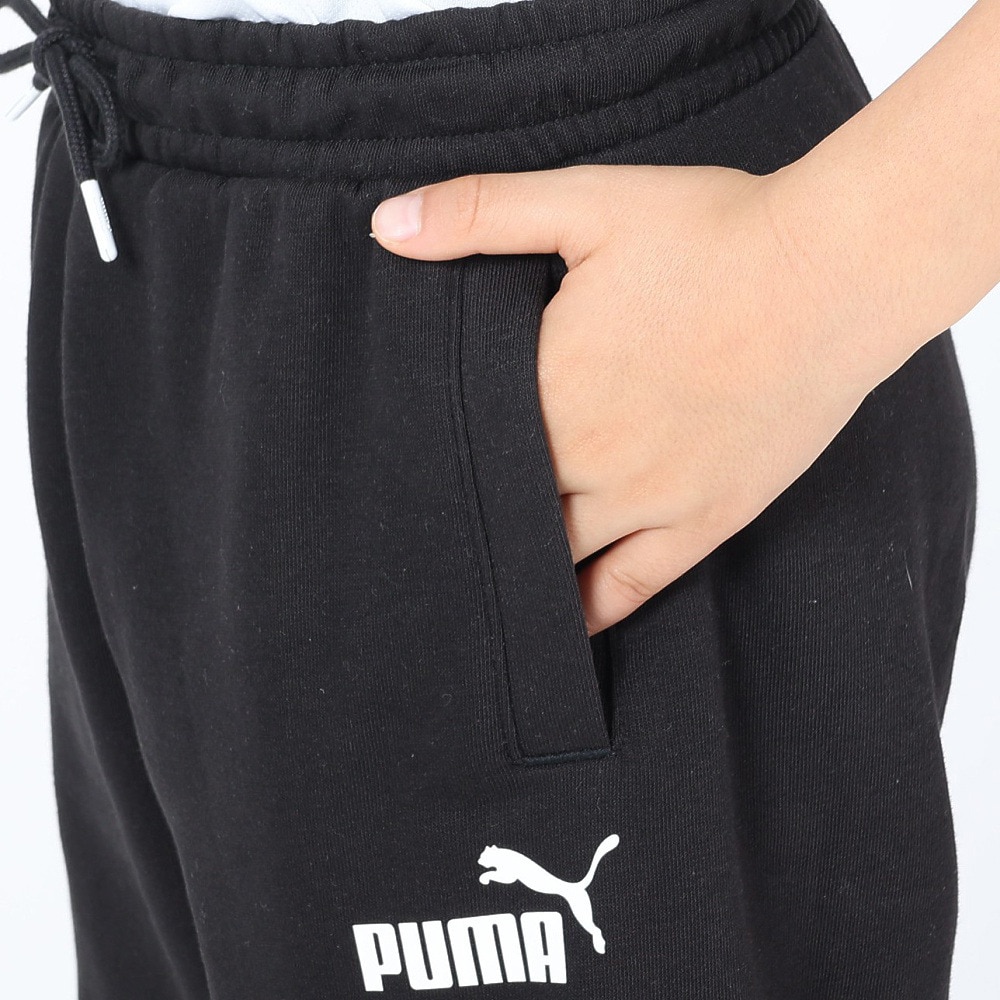 プーマ（PUMA）（キッズ）スウェットパンツ キッズ ボーイズ PUMA POWER カラーブロック  678563 01 BLK