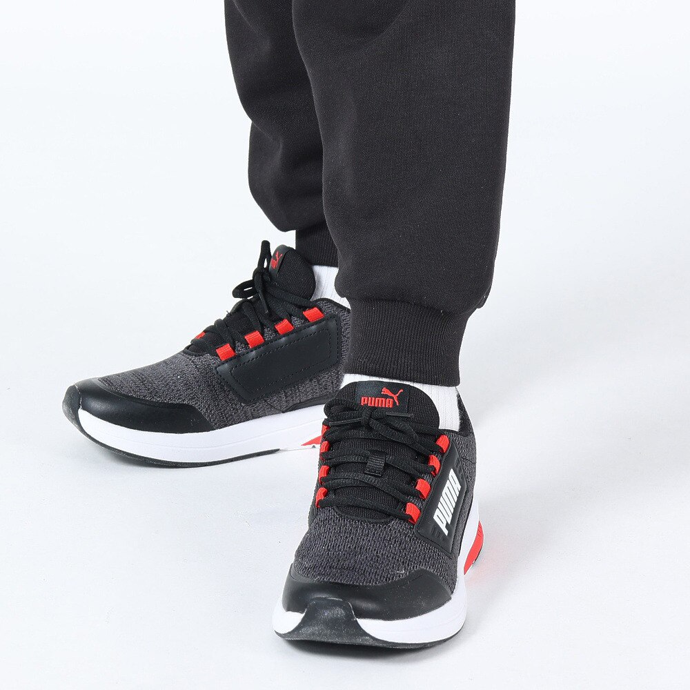 プーマ（PUMA）（キッズ）スウェットパンツ キッズ ボーイズ PUMA POWER カラーブロック  678563 01 BLK