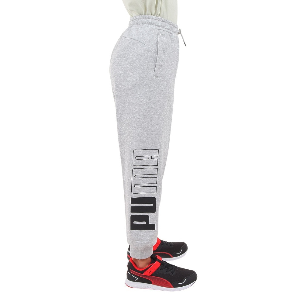 プーマ（PUMA）（キッズ）スウェットパンツ キッズ ボーイズ PUMA POWER カラーブロック 678563 04 LGRY