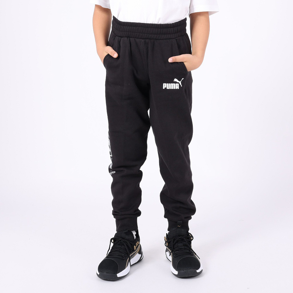 プーマ（PUMA）（キッズ）ジュニア ESS FUTUREVERSE スウェットロングパンツ 678567 01 BLK