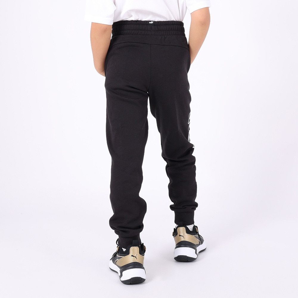 プーマ（PUMA）（キッズ）ジュニア ESS FUTUREVERSE スウェットロングパンツ 678567 01 BLK