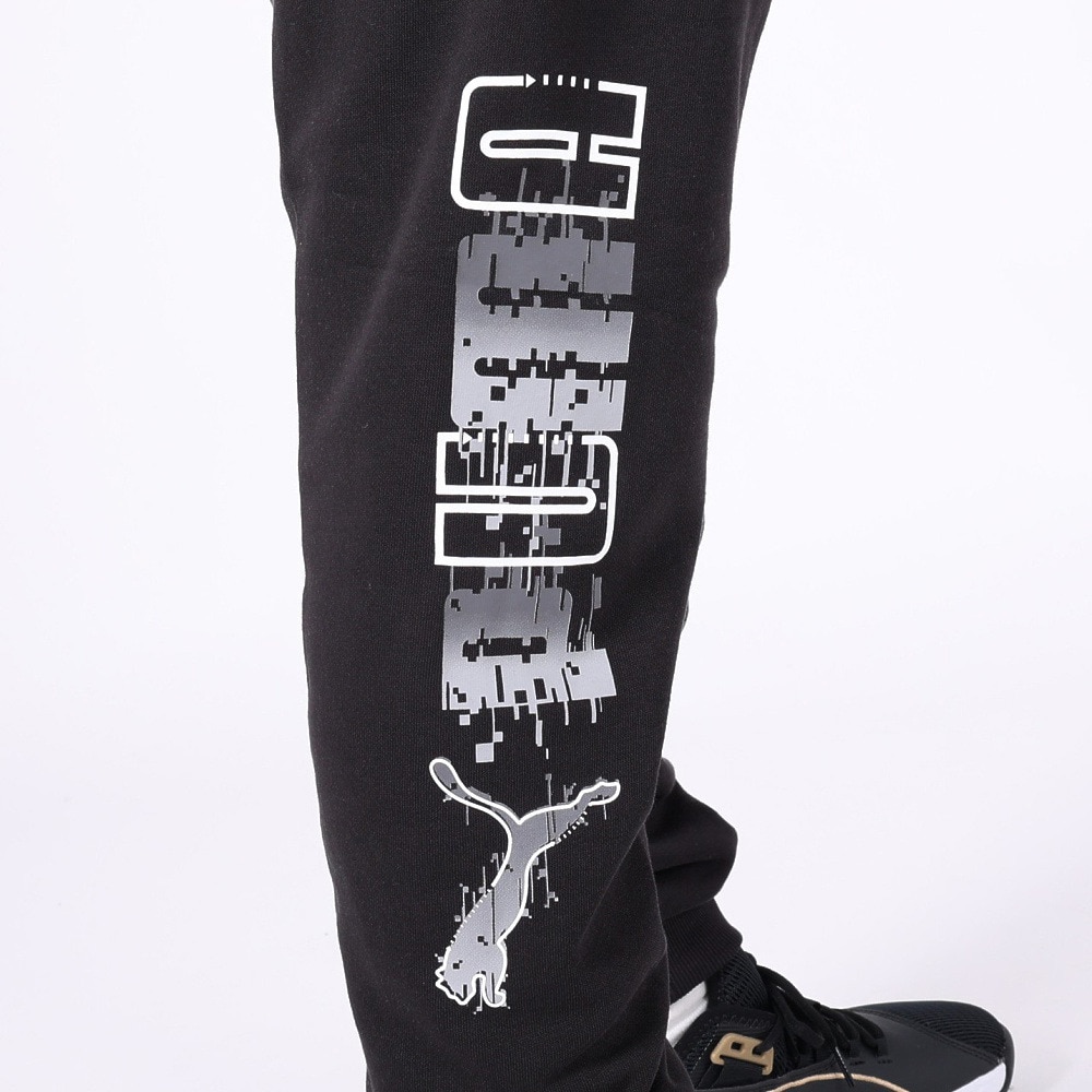 プーマ（PUMA）（キッズ）ジュニア ESS FUTUREVERSE スウェットロングパンツ 678567 01 BLK