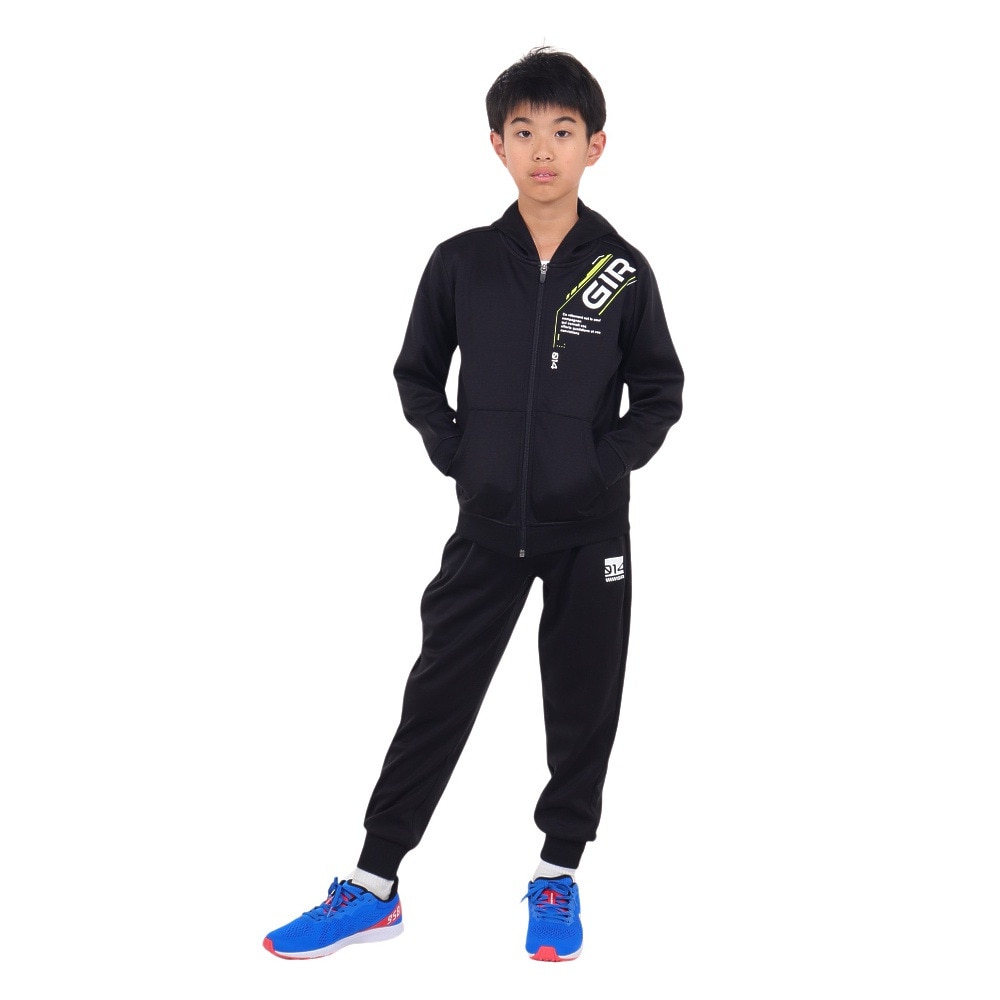 ジローム（GIRAUDM）（キッズ）ジュニア water rep light パンツ SW3F0040-TR862-GRCD BLK