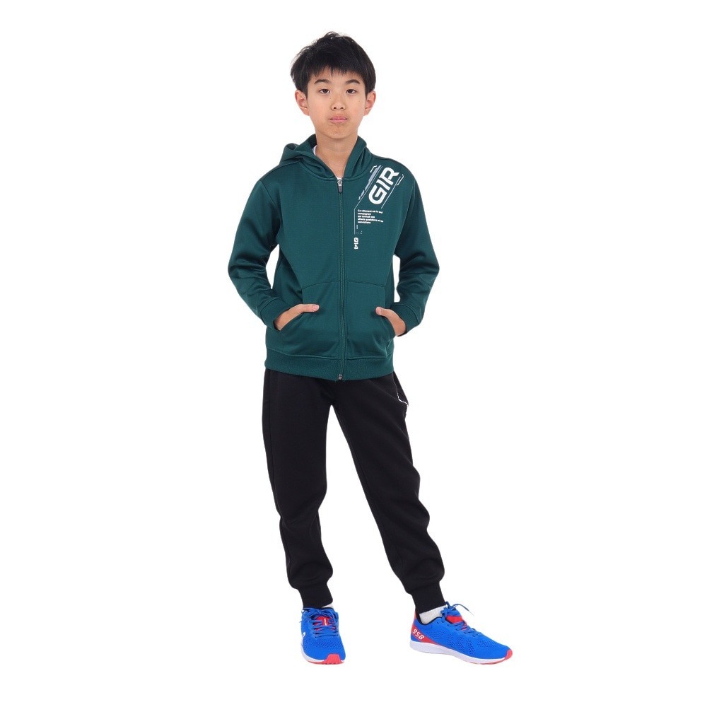 ジローム（GIRAUDM）（キッズ）grit fleece パンツ SW3F0041-TR862-GRCD BLK