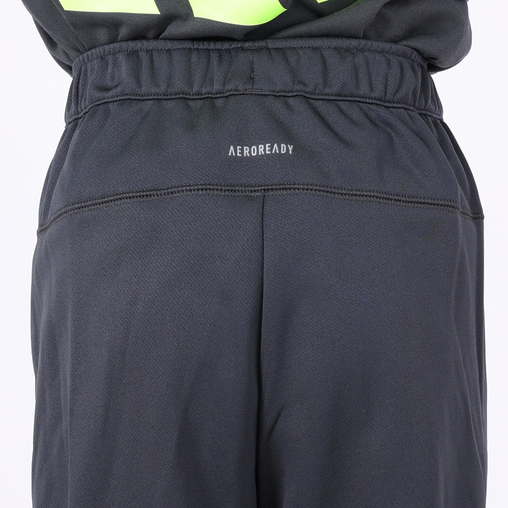 アディダス（adidas）（キッズ）ジュニア トレーニング エッセンシャルズ ウォーム ロゴ レギュラーフィット カフパンツ IKS31-IK4651