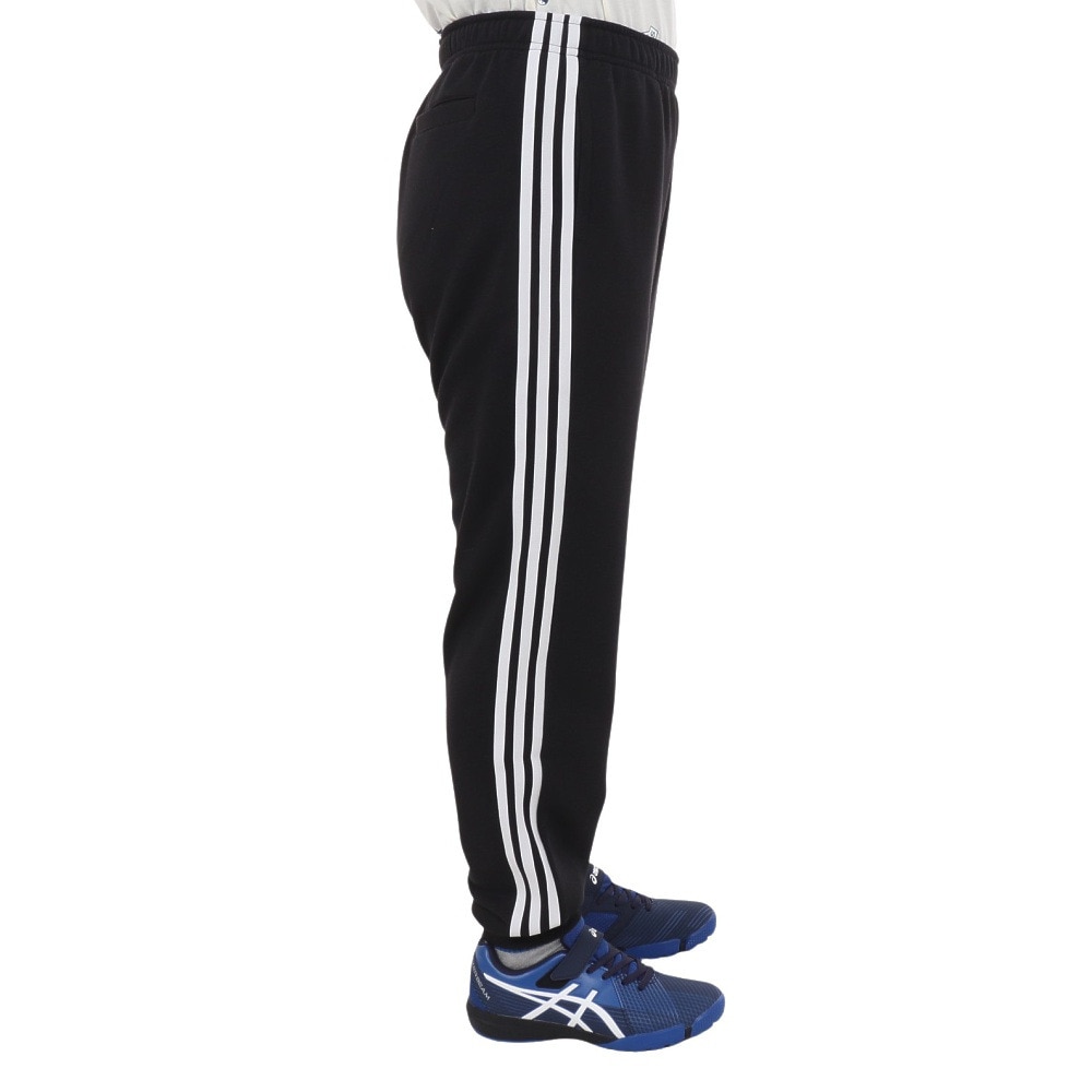 アディダス（adidas）（キッズ）ジュニア エッセンシャルズ プラス スリーストライプス フレンチテリー カフパンツ KWF32-JE1707
