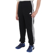 アディダス（adidas）（キッズ）ジュニア エッセンシャルズ プラス スリーストライプス フレンチテリー カフパンツ KWF32-JE1707