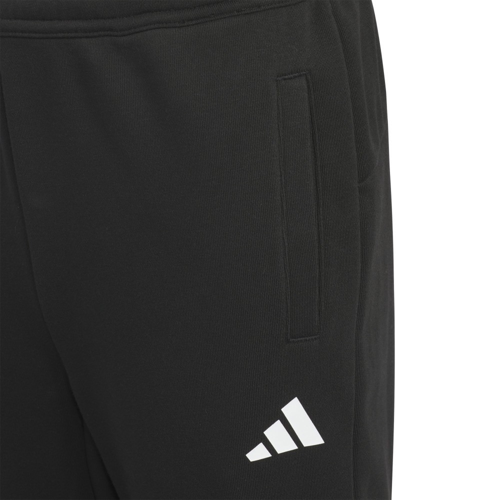 アディダス（adidas）（キッズ）キッズ ワーディング パック フレンチテリー 9/10丈 カフ仕上げの裾 パンツ HM245-KA1323