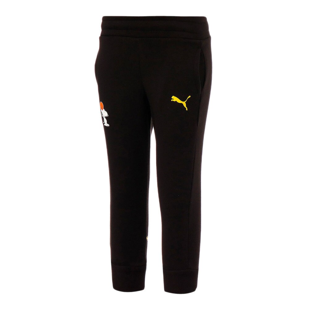  PUMA×PEANUTS キッズ スウェットパンツ 586134 01 BLK オンライン価格