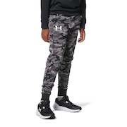 アンダーアーマー(UNDER ARMOUR)(キッズ)ボーイズ アーマーフリース カモプリント ジョガーパンツ 1375980 001