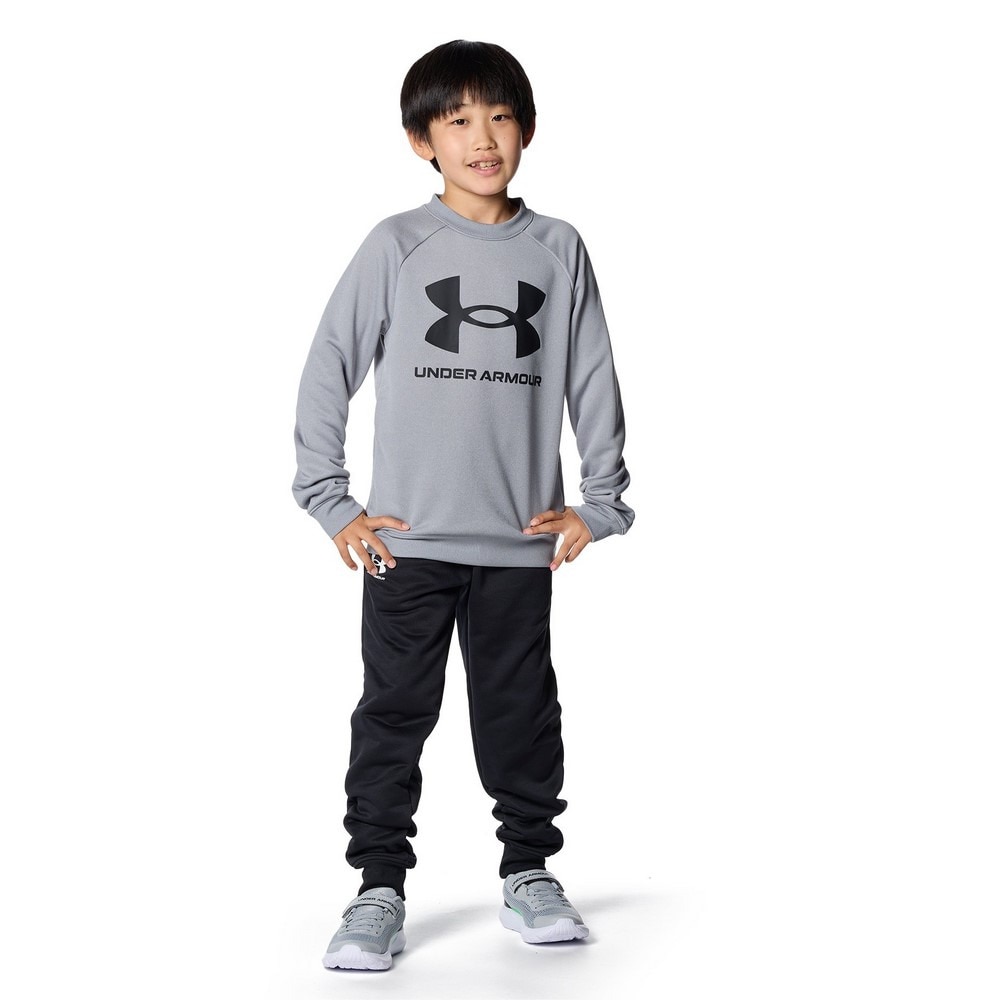 アンダーアーマー（UNDER ARMOUR）（キッズ）パンツ キッズ テック テリー ジョガーパンツ 1381172 001