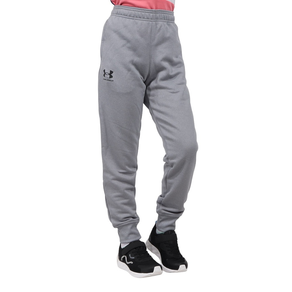 アンダーアーマー（UNDER ARMOUR）（キッズ）テック テリー ジョガーパンツ 1381172 035