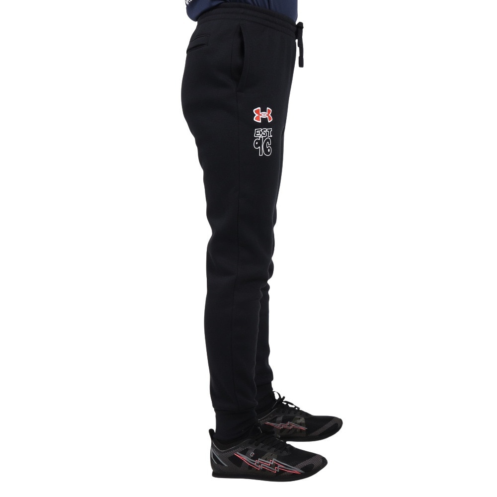 アンダーアーマー（UNDER ARMOUR）（キッズ）ライバルフリース スケッチパック ジョガーパンツ 1386720 001