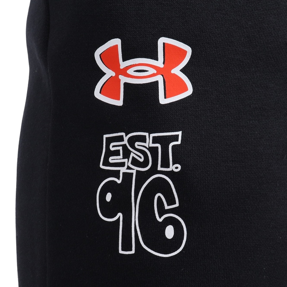 アンダーアーマー（UNDER ARMOUR）（キッズ）ライバルフリース スケッチパック ジョガーパンツ 1386720 001