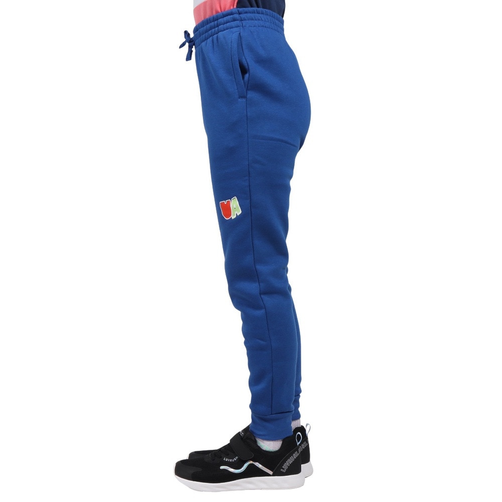 アンダーアーマー（UNDER ARMOUR）（キッズ）ライバルフリース スケッチパック ジョガーパンツ 1386720 432
