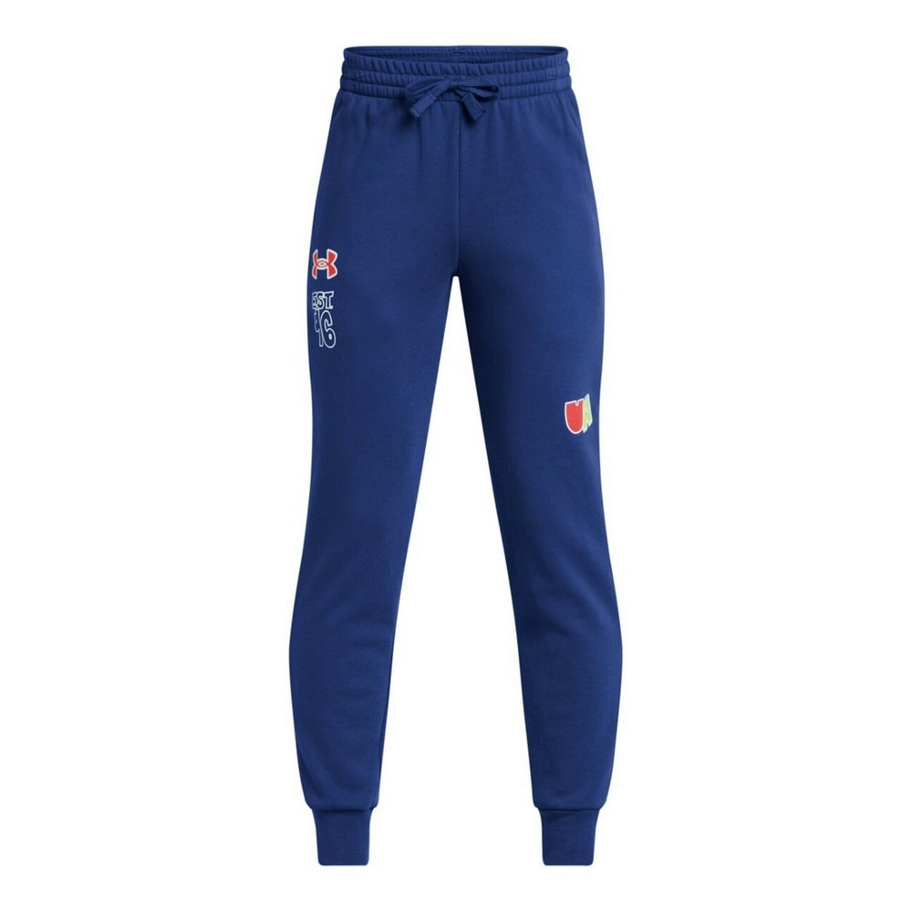 アンダーアーマー（UNDER ARMOUR）（キッズ）ライバルフリース スケッチパック ジョガーパンツ 1386720 432