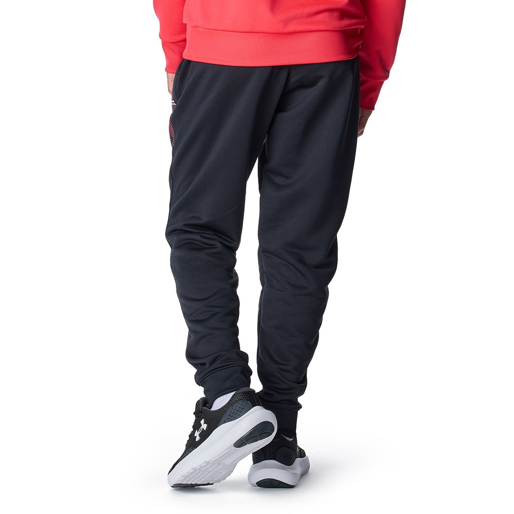 アンダーアーマー（UNDER ARMOUR）（キッズ）テックテリー ビッグロゴ ジョガーパンツ 6007818 001