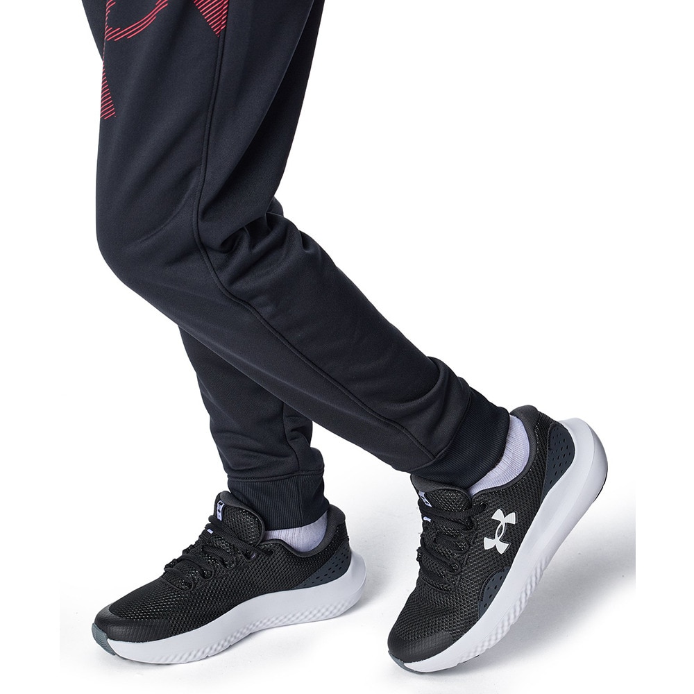 アンダーアーマー（UNDER ARMOUR）（キッズ）テックテリー ビッグロゴ ジョガーパンツ 6007818 001