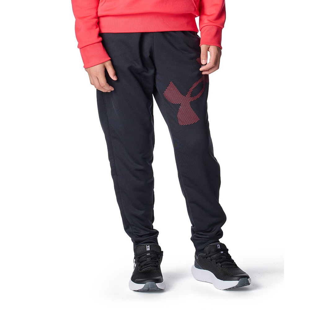 アンダーアーマー（UNDER ARMOUR）（キッズ）テックテリー ビッグロゴ ジョガーパンツ 6007818 001