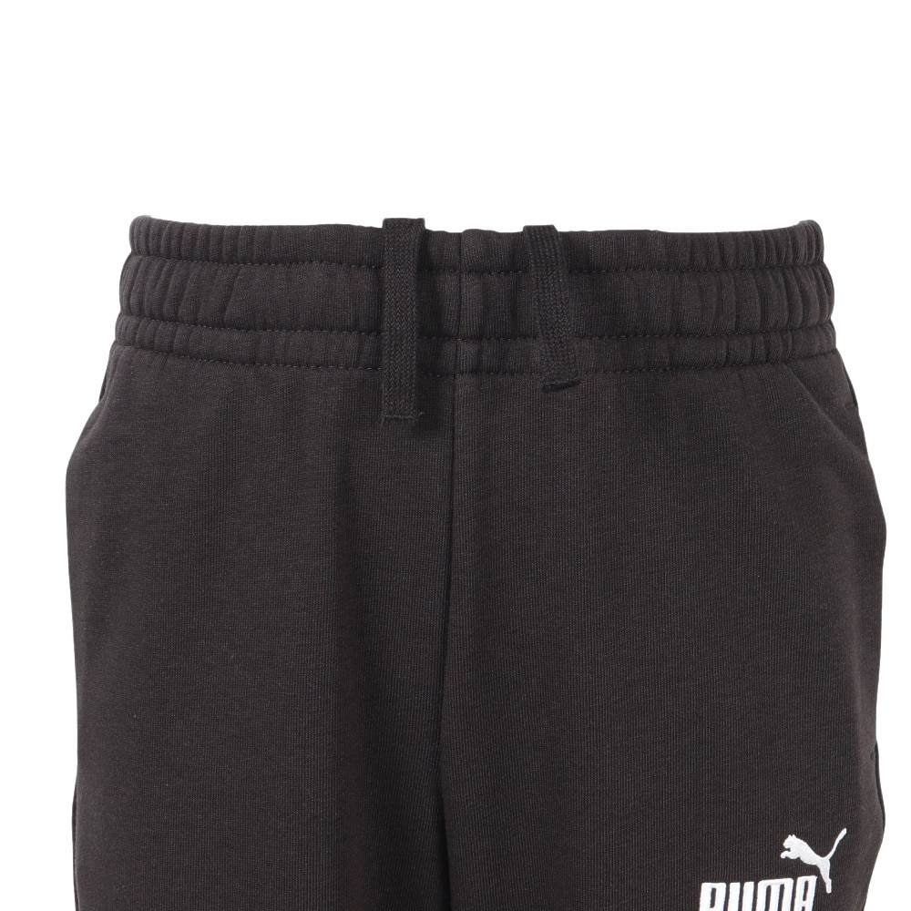 プーマ（PUMA）（キッズ）ジュニア エッセンシャル NO.1 ロゴ スウェットパンツ 687796 01 BLK