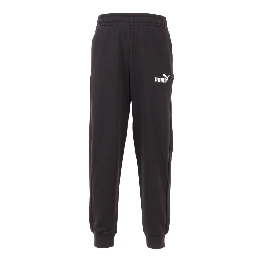 プーマ（PUMA）（キッズ）ジュニア エッセンシャル NO.1 ロゴ スウェットパンツ 687796 01 BLK
