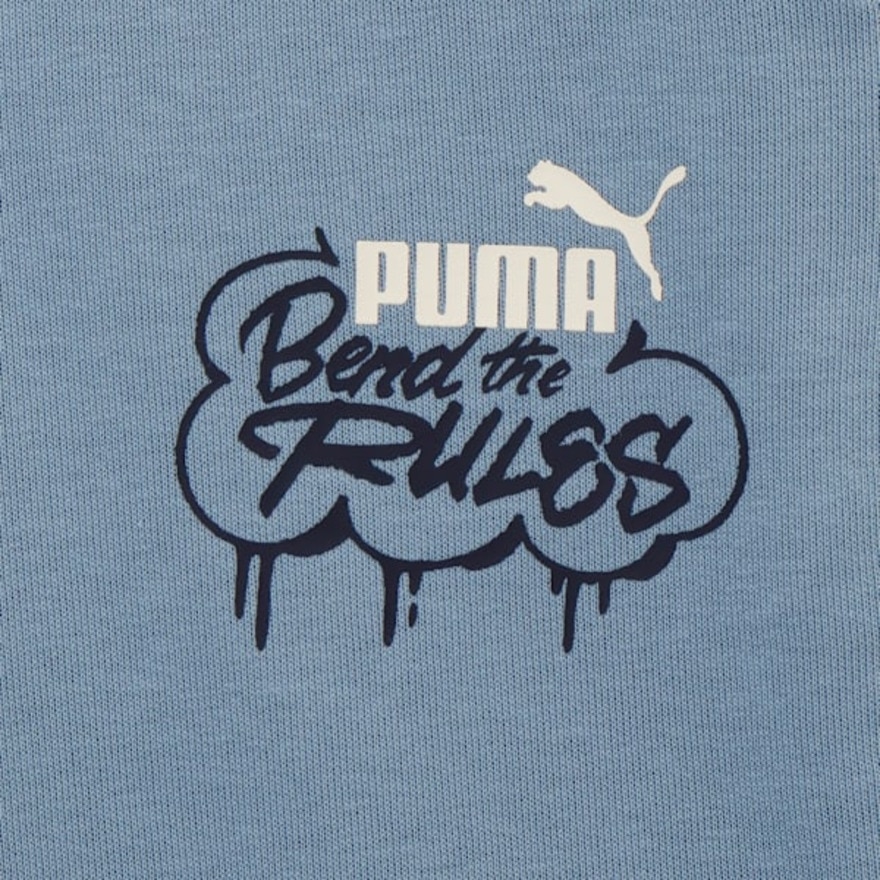プーマ（PUMA）（キッズ）ミッド 90S スウェットパンツ 691164 34 LBLU