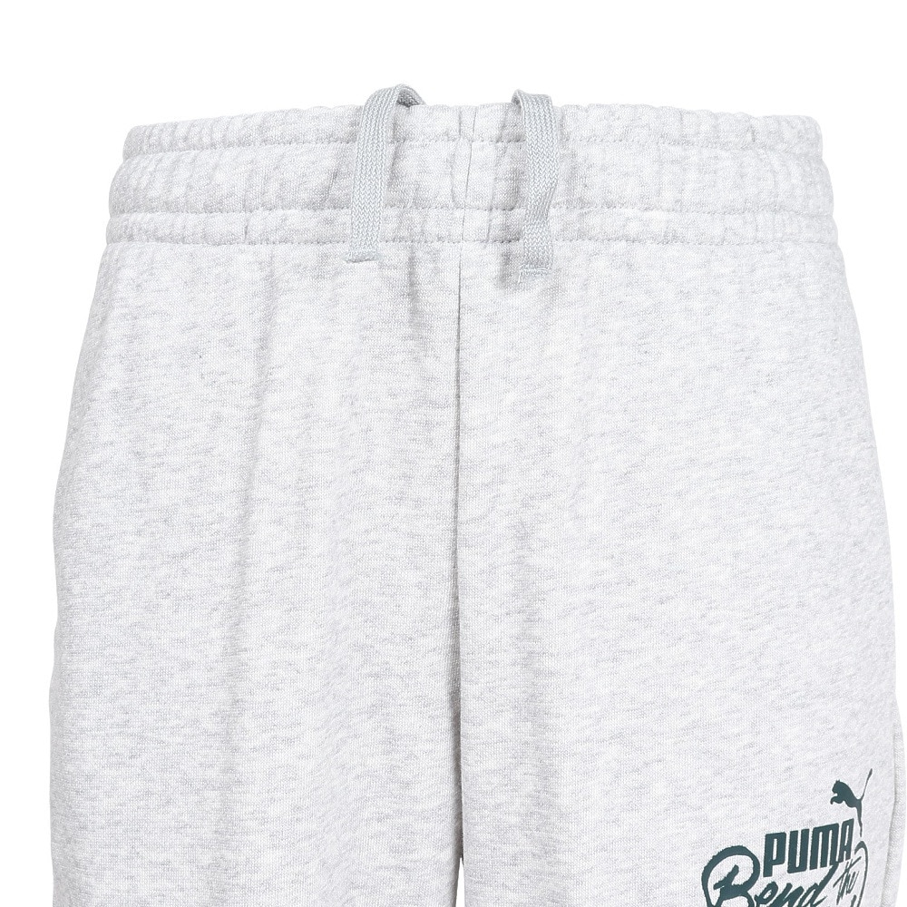 プーマ（PUMA）（キッズ）ジュニア MID90S カーゴ スウェットパンツ 691174 04 LGRY