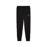 (キッズ)ESS スクリプト スウェットパンツ 裏起毛 691127 01 BLK