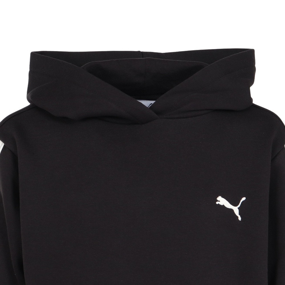 プーマ（PUMA）（キッズ）ジュニア ESS TAPE リラックスド フーディー 691154 01 BLK