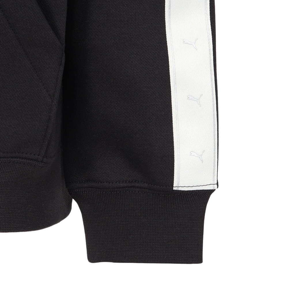 プーマ（PUMA）（キッズ）ジュニア ESS TAPE リラックスド フーディー 691154 01 BLK