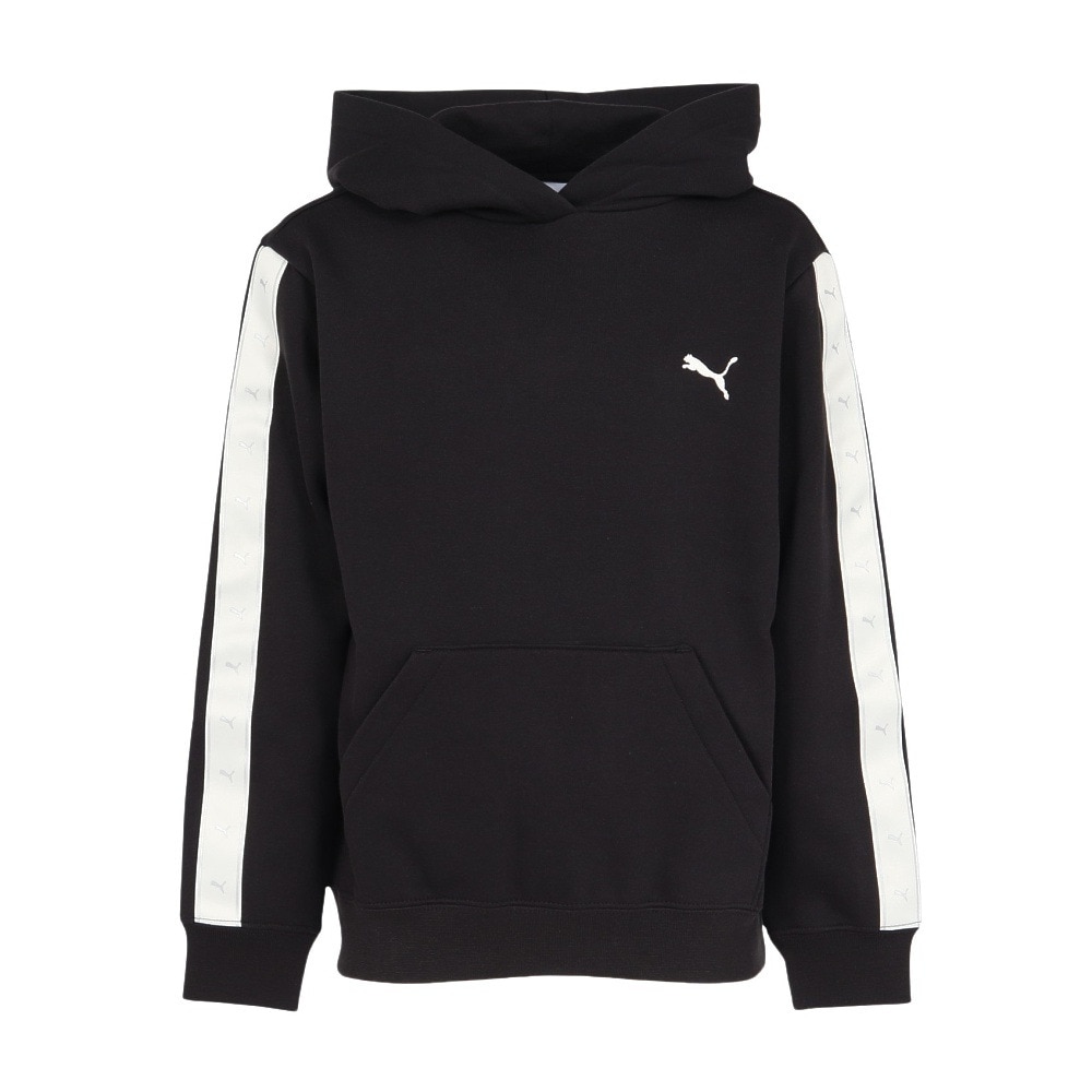 プーマ（PUMA）（キッズ）ジュニア ESS TAPE リラックスド フーディー 691154 01 BLK