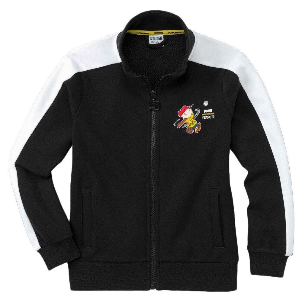 プーマ|PUMA×PEANUTS キッズ T7 トラックジャケット 599459 01 BLK - スポーツ用品はスーパースポーツゼビオ プーマ|PUMA×PEANUTS キッズ T7 トラックジャケット 599459 01 BLK - スポーツ用品はスーパースポーツゼビオ