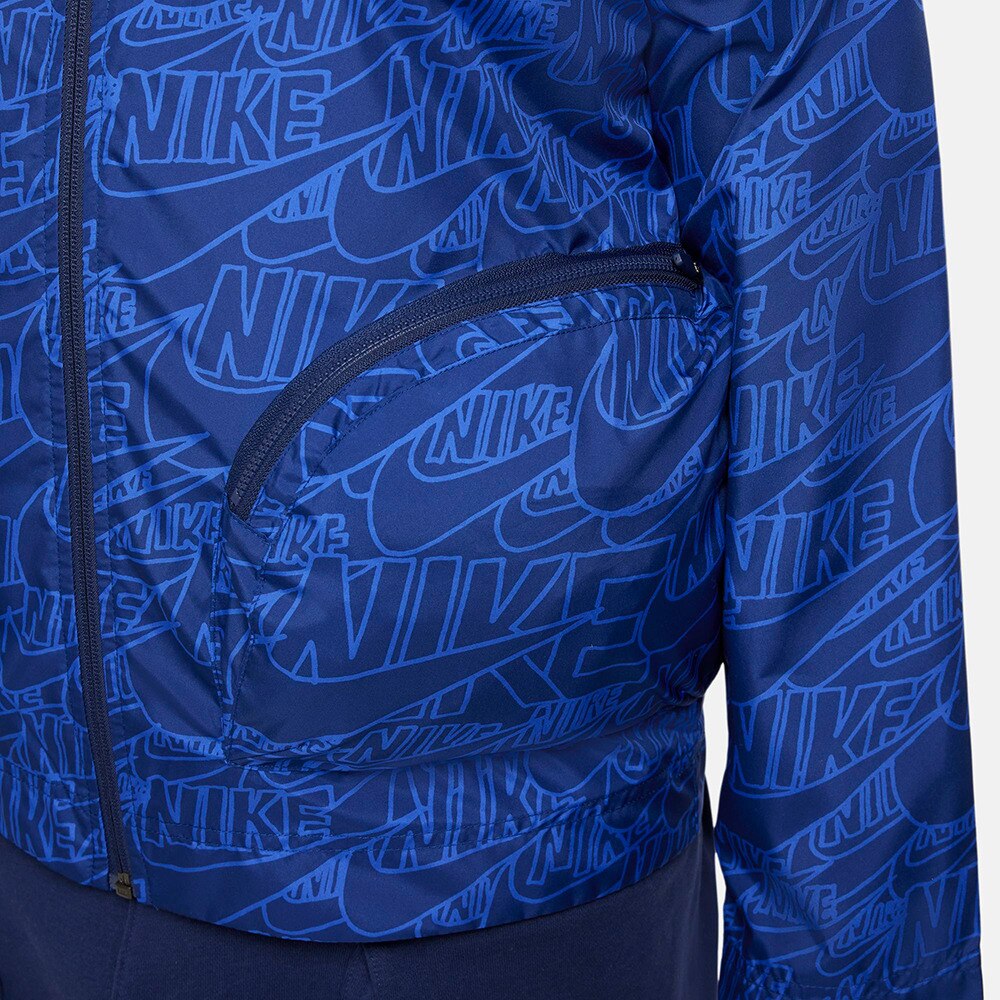 ナイキ（NIKE）（キッズ）ジュニア YTH NSW NIKE READ AOP ウーブン フーディ ジャケット DM8124-410