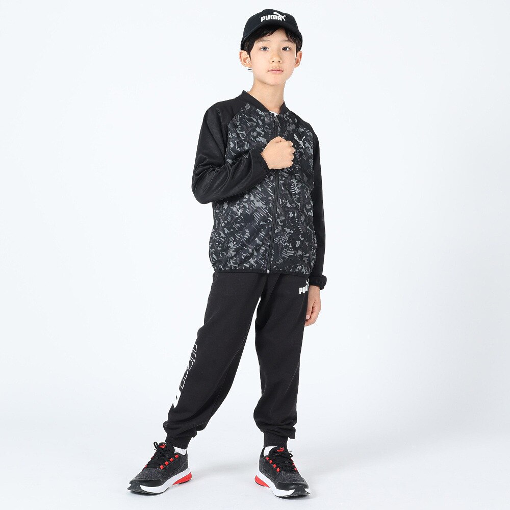 プーマ（PUMA）（キッズ）長袖 ジャージ キッズ ACTIVE SPORTS ポリ ジャケット 678547 01 BLK