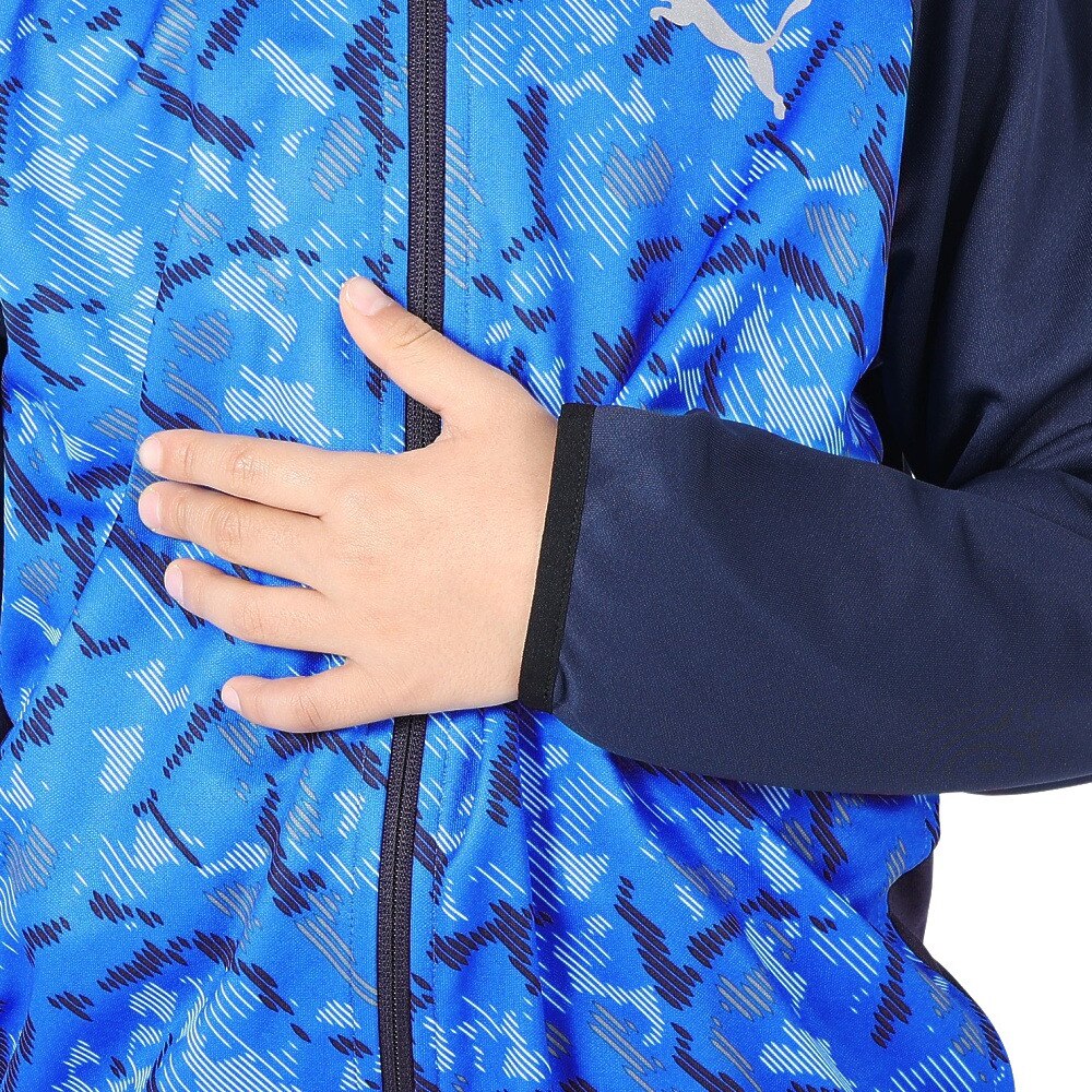 プーマ（PUMA）（キッズ）長袖 ジャージ キッズ  ACTIVE SPORTS ポリ ジャケット 678547 06 NVY