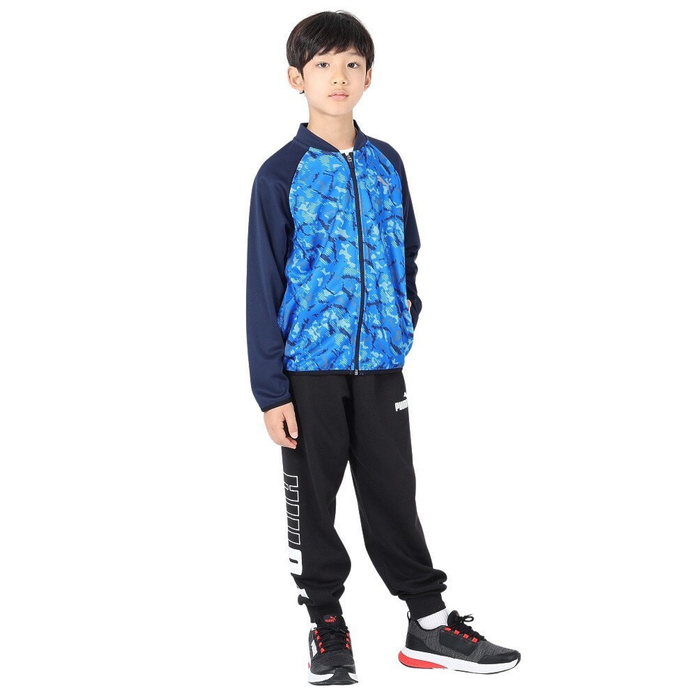 プーマ（PUMA）（キッズ）長袖 ジャージ キッズ  ACTIVE SPORTS ポリ ジャケット 678547 06 NVY