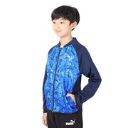 プーマ(PUMA)(キッズ)長袖 ジャージ キッズ  ACTIVE SPORTS ポリ ジャケット 678547 06 NVY