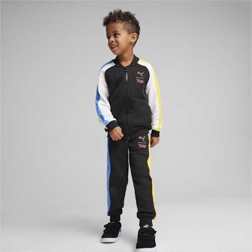 プーマ（PUMA）（キッズ）トロールズ T7 トラックジャケット 624853 01 BLK
