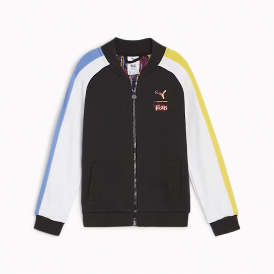プーマ（PUMA）（キッズ）トロールズ T7 トラックジャケット 624853 01 BLK