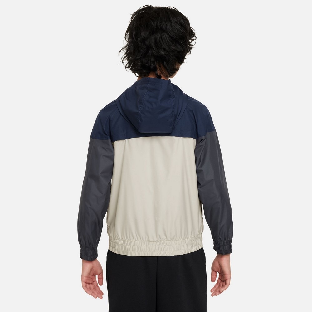 ナイキ（NIKE）（キッズ）ウィンドランナー ジュニア フーデッド レペル ジャケット FZ5516-410
