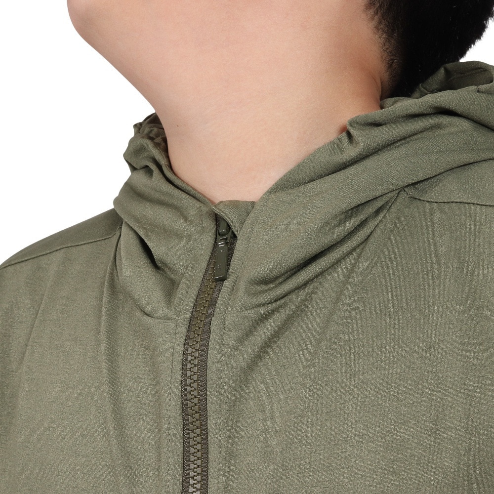 ニューバランス（new balance）（キッズ）UVアクティブ フルジップ 長袖 フーディ ABJ45500DEK