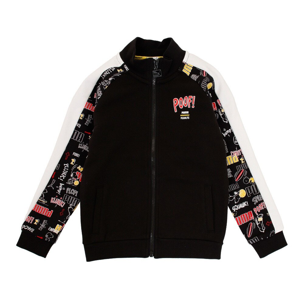 ジュニア PEANUTS T7トラックジャケット 599460 01 BLK