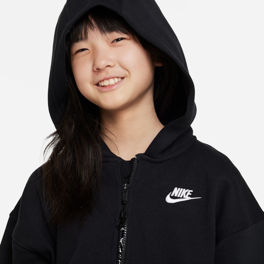 【XLサイズ　両面ロゴ】ナイキ　NIKE　ボア パーカー  フリース　スポーツ