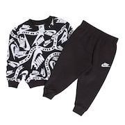 ナイキ(NIKE)(キッズ)キッズ NSW CLUB AOP プルオーバー パンツ セット 86L168-023