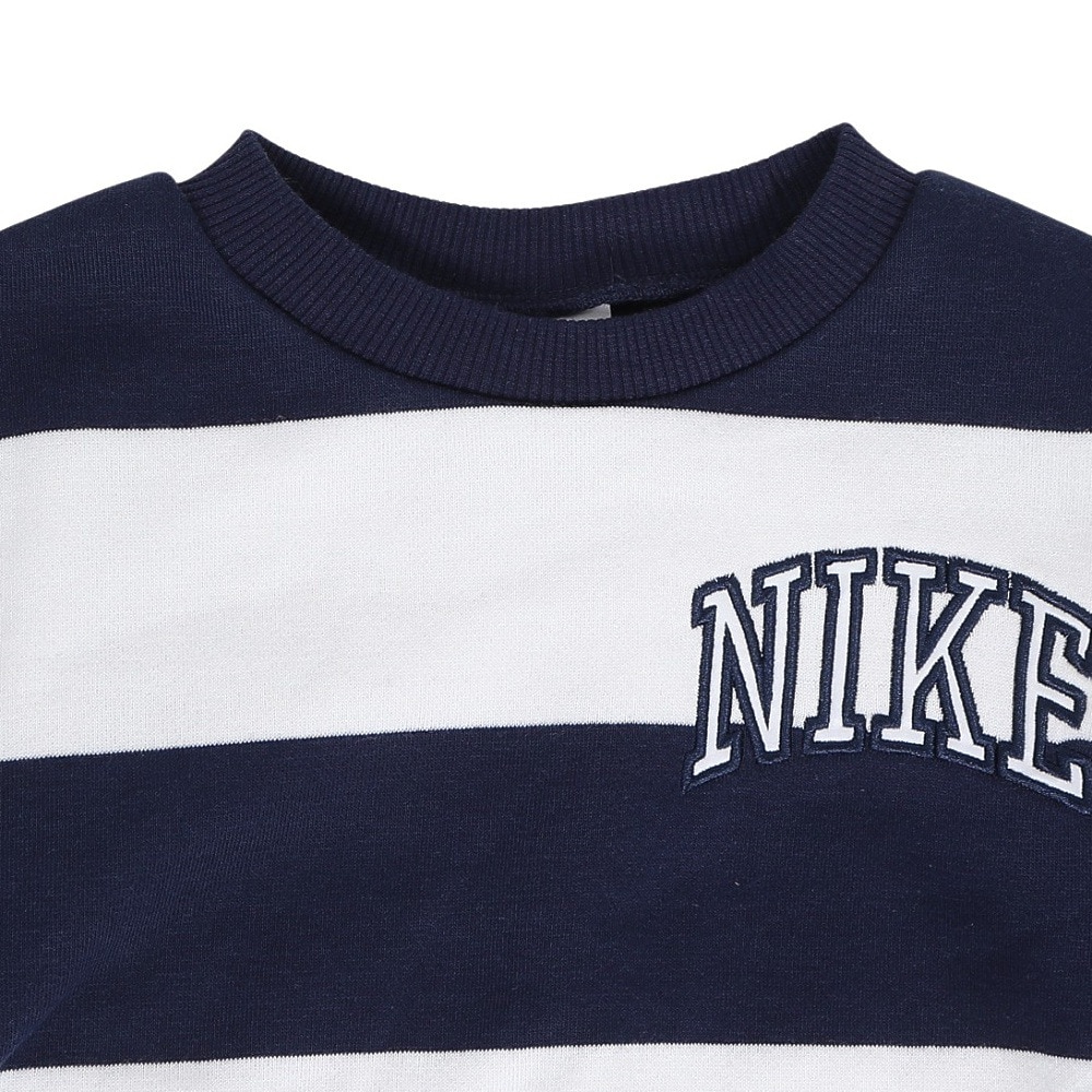 ナイキ（NIKE）（キッズ）トドラー SNL ストライプクルー スウェットスーツ 上下セット 76M256-U90