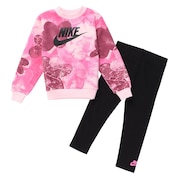 ナイキ（NIKE）（キッズ）トレーナー 上下セット キッズ  CREW LEGGING SET 26L065-023