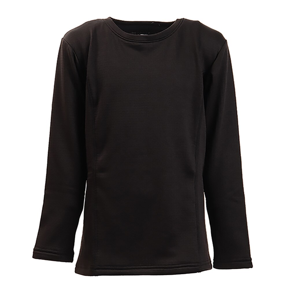  ジュニア GRID WARM GEAR クルーネック フリースシャツ 862PG9JY8173 BLK オンライン価格